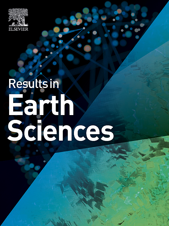 Go to journal home page - Results in Earth Sciences